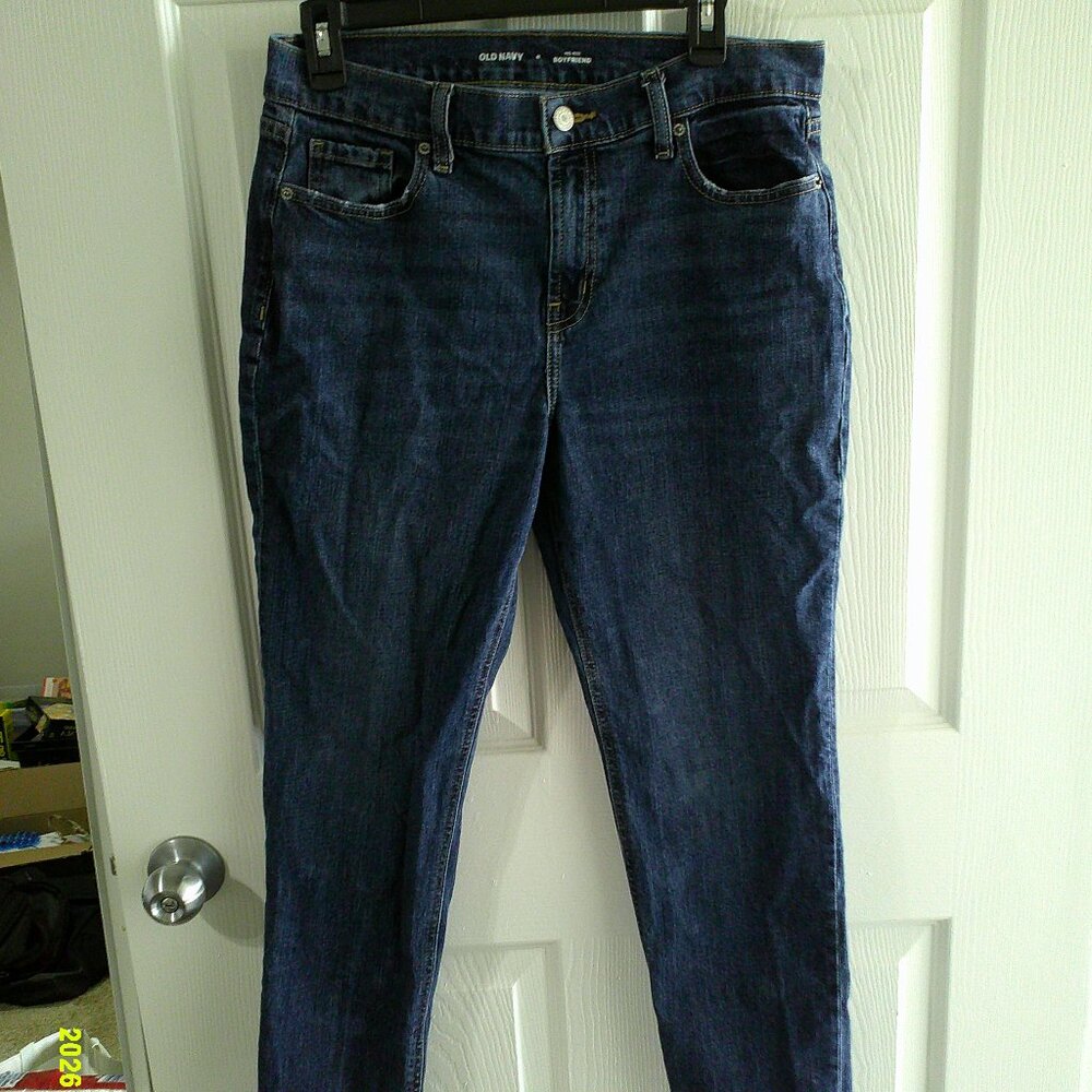 OLD NAVY | Boyfriend Jeans | Dark Wash | 6
